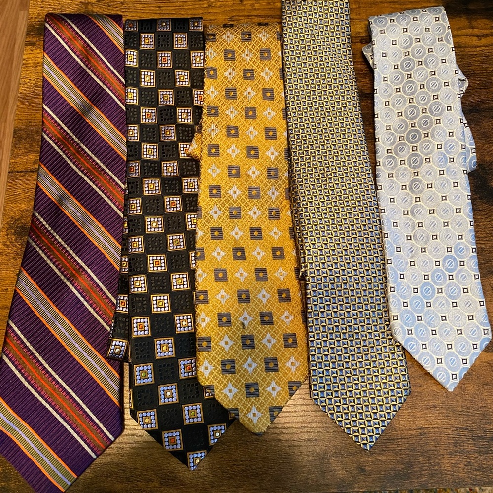 Robert Talbott Luxury Mens Tie Lot